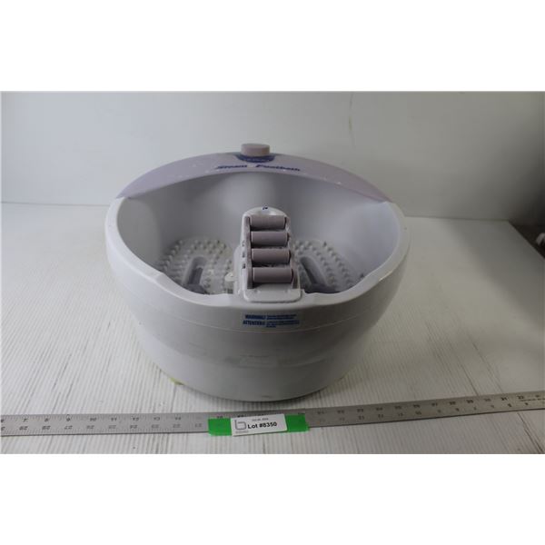 Dr. Scholl's Steam Footbath - Tested Powers On