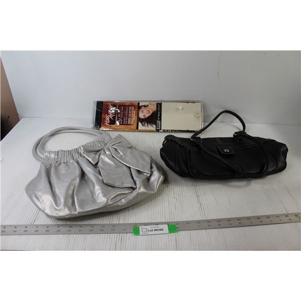 (2) Purses, Hair Extensions
