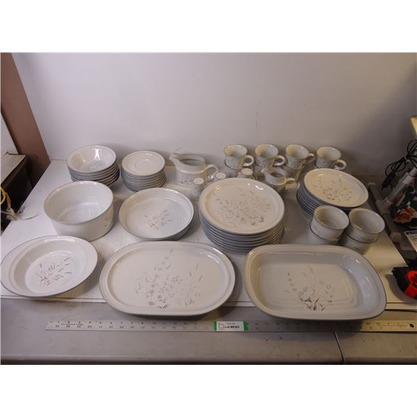 (56) Piece Noritake Stoneware Dinnerware Set