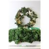 Image 1 : Christmas Wreath, (3) Pine Garland