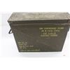 Image 2 : *Ammunition Box - Metal - 19" x 8.5" x 14.5" Tall