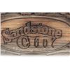 Image 2 : *Sandstone City Wood Engraved Sign - 6' Length x 20.5" Tall - As is