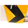 Image 2 : *(2) Metal Warning Signs - "Curved Road", "Pipeline Crossing" - 23.5 x 12, 29.5 x 23.5