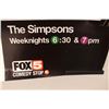 Image 2 : Fox "Simpsons" Poster - 5.5' x 1'