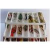 Image 3 : Plastic Tackle Box with Assorted Fishing Supplies