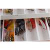 Image 6 : Plastic Tackle Box with Assorted Fishing Supplies