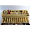 Image 4 : Metal Old Pal Tackle Box with Assorted Fishing Supplies