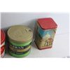 Image 6 : (2) Tea Tins and (4) Vintage Tobacco Tins - Old Chum, Ogden's and Craven