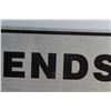 Image 4 : Road Sign - Ends 24'' x 12''