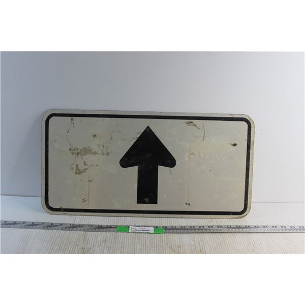 Road Direction Sign 24'' x 12''