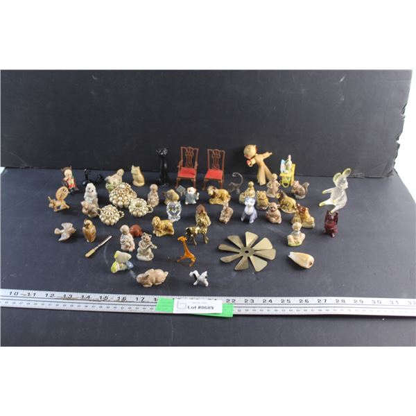 Red Rose Tea Ornaments and Assorted Trinkets