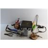 Image 14 : Metal Brush, Chisels, Dolly Electrical Components, Wire Cutters and Assorted Items