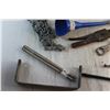 Image 11 : Telescopic Magnet, Garden Rakes, Screwdriver, Wrenches, Nails, Screws and Assorted Items