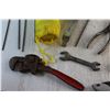 Image 8 : Oil Dipsticks, Wrenches, Metal Brush, Pliers, Metal Files, Clamp and Assorted Items