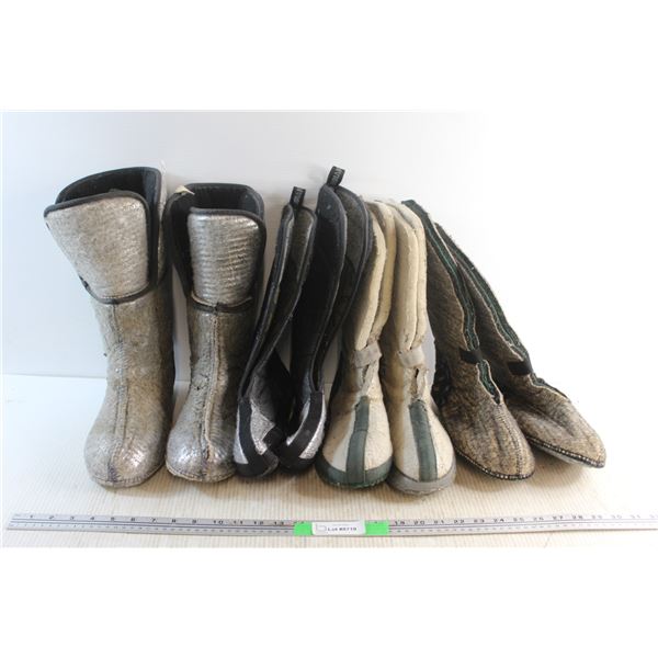 (4) Pairs of Winter Boot Liners - Size 12''