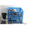 Image 13 : Assorted Plumbing Supplies and Plastic Crate