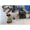 Image 4 : Assorted Plumbing Supplies and Plastic Crate