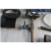 Image 8 : Assorted Plumbing Supplies and Plastic Crate