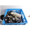 Image 9 : Assorted Plumbing Supplies and Plastic Crate