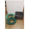 Image 1 : * Large Plastic Tote and (2) Garden Hoses - Length Unknown