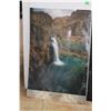 Image 3 : *(2) Prints - Manhattan Bridge View and Havasu Falls, AZ 35'' x 23''