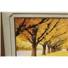 Image 4 : *Framed Fall Trees View Print 31'' x 43''