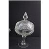 Image 2 : Glass Pitcher and Candy Dish with Lid