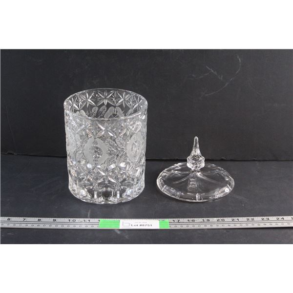 Glass Cookie Jar