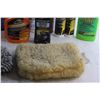 Image 6 : (13) Automotive Sprays and Liquids - WD40, Cleaner Wax & Glass Cleaner and (2) Mops