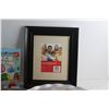 Image 2 : (3) Photo Frames 8'' x 10'', Serving Platter, 100pc Pokemon Puzzle - Sealed and Rock Painting Kit