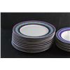 Image 3 : (11) Royal Heritage Porcelain Plates and (9) Bowls