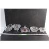 Image 1 : (5) Crystal Candy Dishes