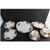 Image 9 : (2) Royal Albert "Old Country Rose" - (2) Tea Cups with Saucers, (2) Plates and (2) Serving Dishes