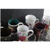 Image 4 : (2) Serving Trays, ( (16) Mugs, (4) Glasses and (2) Cookie Jars