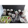 Image 9 : (2) Serving Trays, ( (16) Mugs, (4) Glasses and (2) Cookie Jars