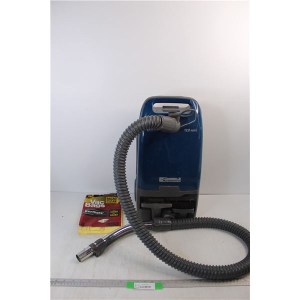 Kenmore Vacuum Cleaner- Powers On w/ Kenmore Vacuum Cleaner Bags