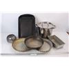 Image 1 : Eckoloy Loaf Pan, Wear Ever Aluminum Baking Pans, Unmarked Stew Pot, Misc.