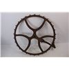 Image 3 : Antique Cast iron Wheel w/ Handle