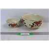 Image 1 : (2) Vintage Halls Superior Quality Kitchen Ware Bowls