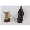 Image 2 : Paradise Beer Stein w/ Removeable Lid, (3) Dog Ornaments Made In Japan, Rotating Angel On Stand Musi