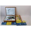 Image 2 : Tasco Deluxe High Quality Microscope, w/ (7) Boxes Of Prepared Slides, Misc.