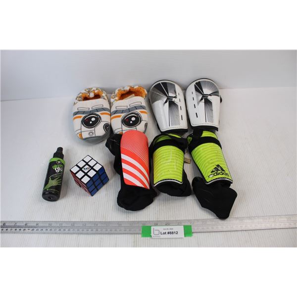 Rubicks Cube, Shin Pads, Children's Star Wars Slippers, Misc.