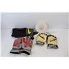 Image 2 : InLife Round Digital Alarm Clock- Powers On, (2) Sets Of Baseball Batting Gloves, Misc.