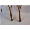 Image 7 : Pair Of Vintage Wooden Snow Shoes- 42.5'' Long