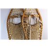 Image 3 : Pair Of Vintage Wooden Snow Shoes- 42.5'' Long