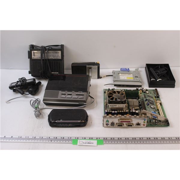 Garmin, Vintage Portable or Plug-in, Answering Machine, Computer Motherboard - as is, Microphones? -