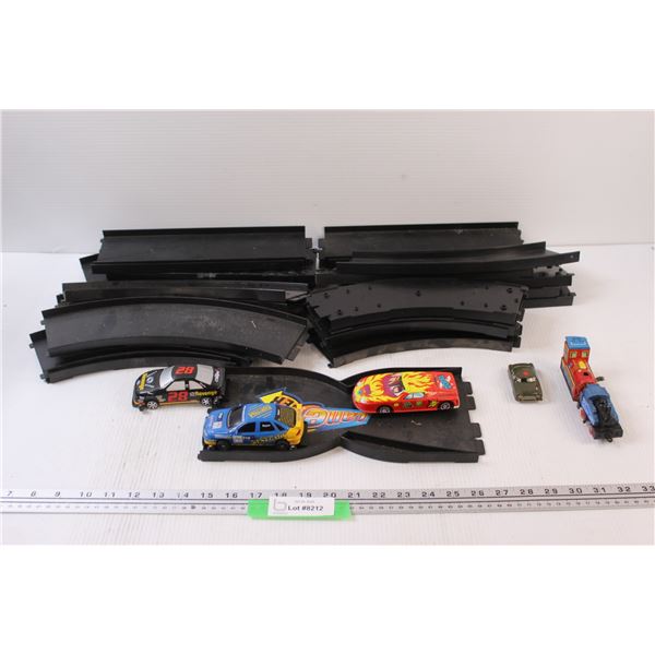 Lane Changer Tracks & Cars, Wind-up Cars & Train