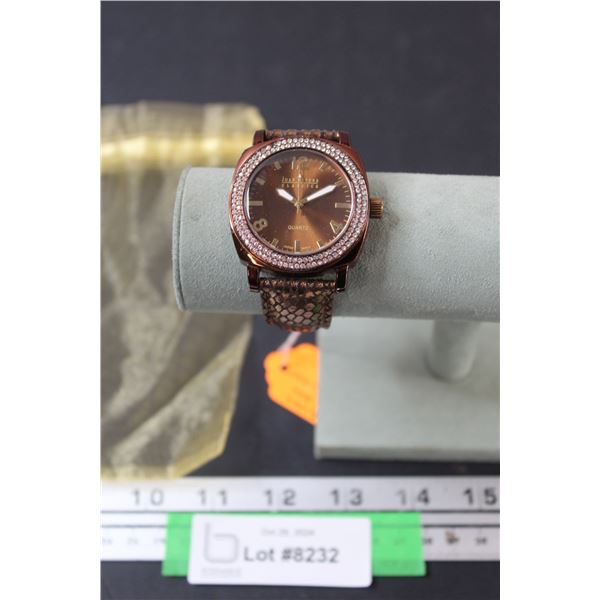 Joan Rivers Classics Watch - Missing One Stone, Needs Battery