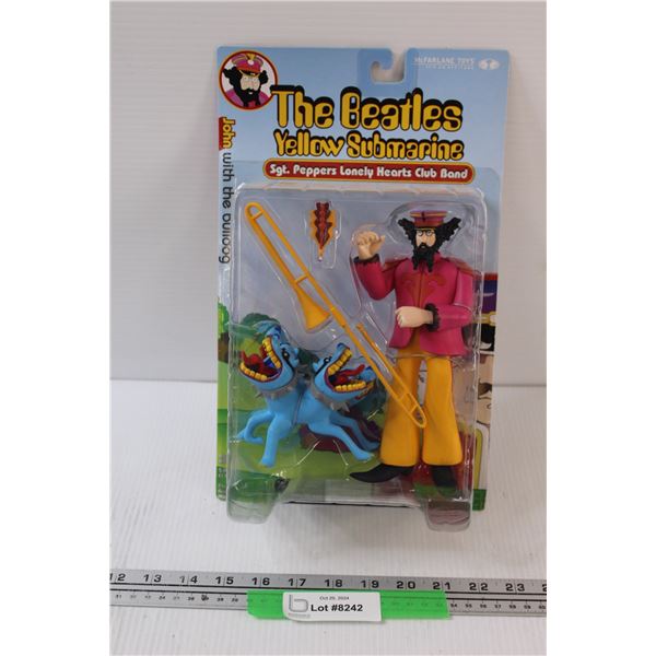 McFarlane John Lennon w/ Bulldog Yellow Submarine/Sgt. Pepper's Figurine - NIB