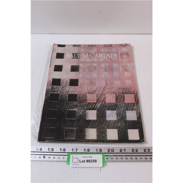 The Paul McCartney World Tour 1989 - 98 Page Magazine